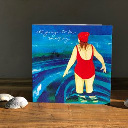 Wild Swimming Card (fantastisk svømmer)