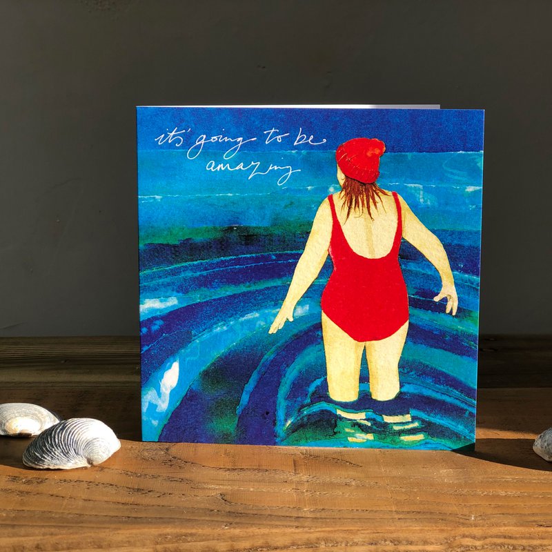 Wild Swimming Card (fantastisk svømmer)