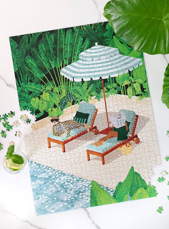 PISCINA ESTIVA - Puzzle 1000 pezzi