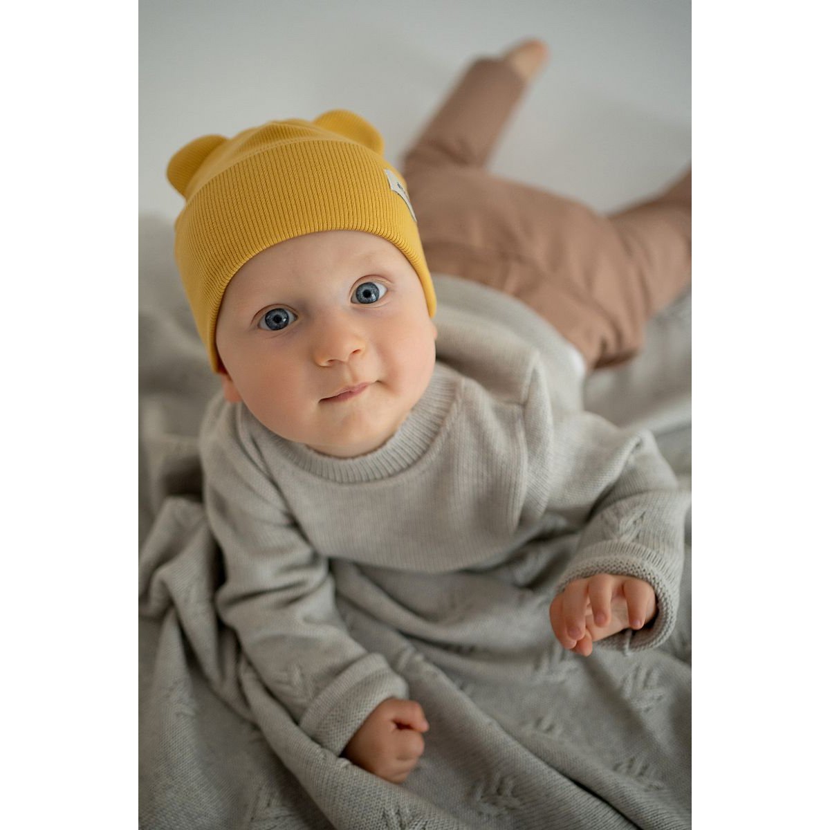 GRACE MUSTARD children's hat