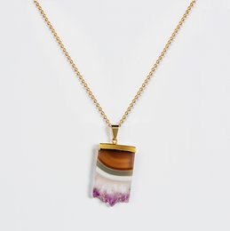 Amethyst necklace