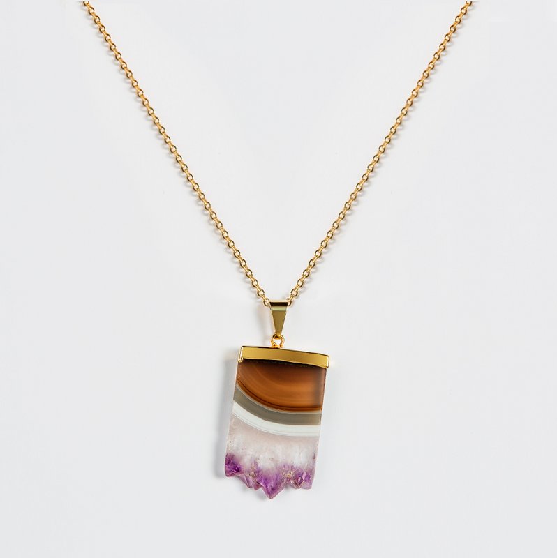 Amethyst necklace