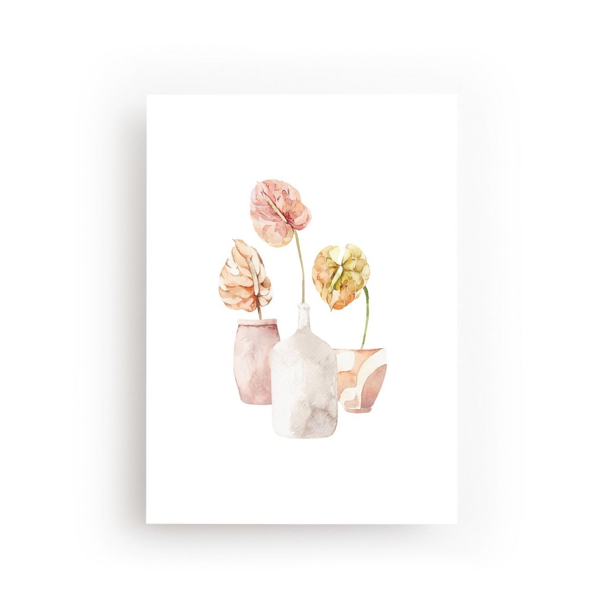 ANSICHTKAART WOESTIJNBLOEM