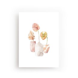 POSTKORT ØRKENBLOMST