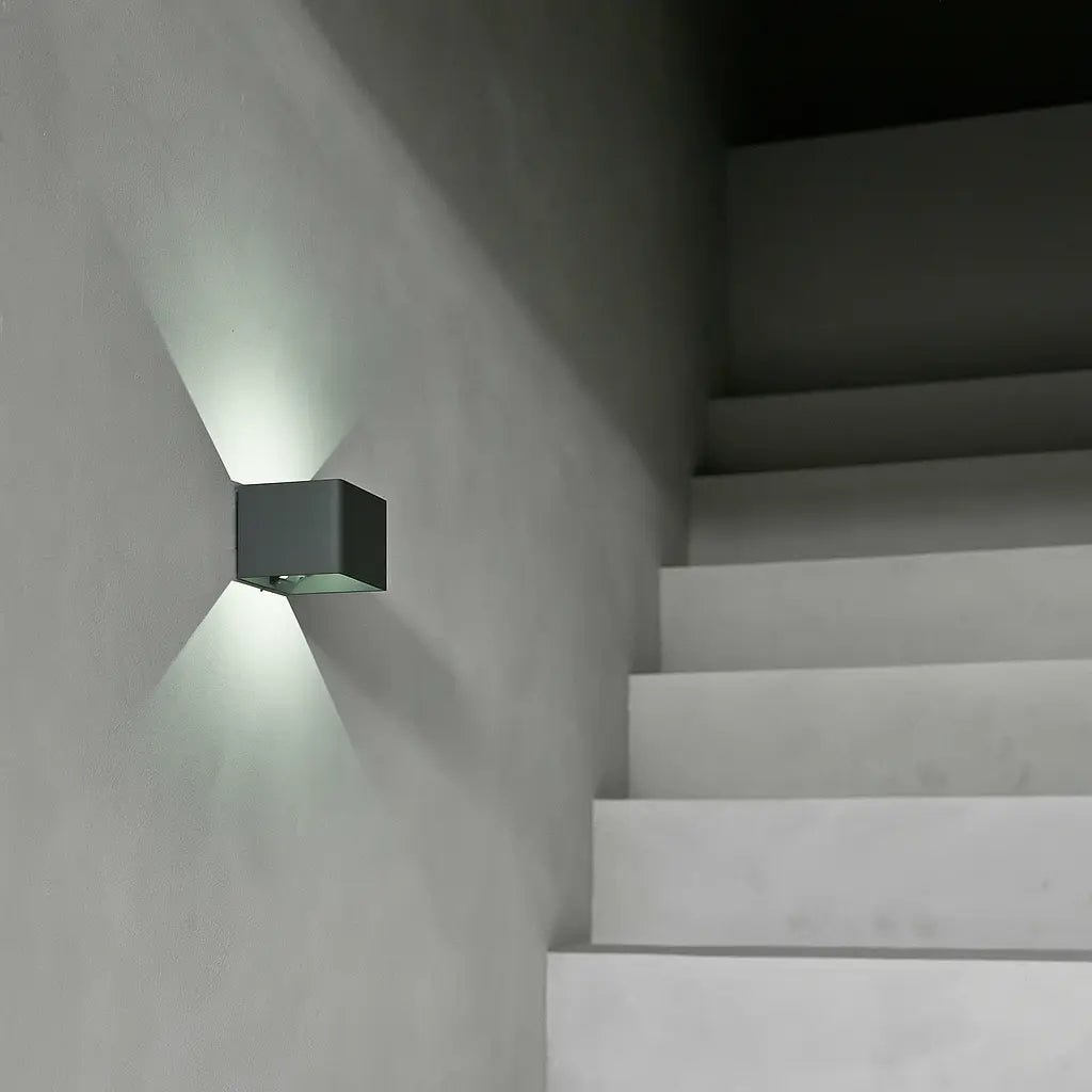 Tess Stone Grey Rechargeable Wall Light