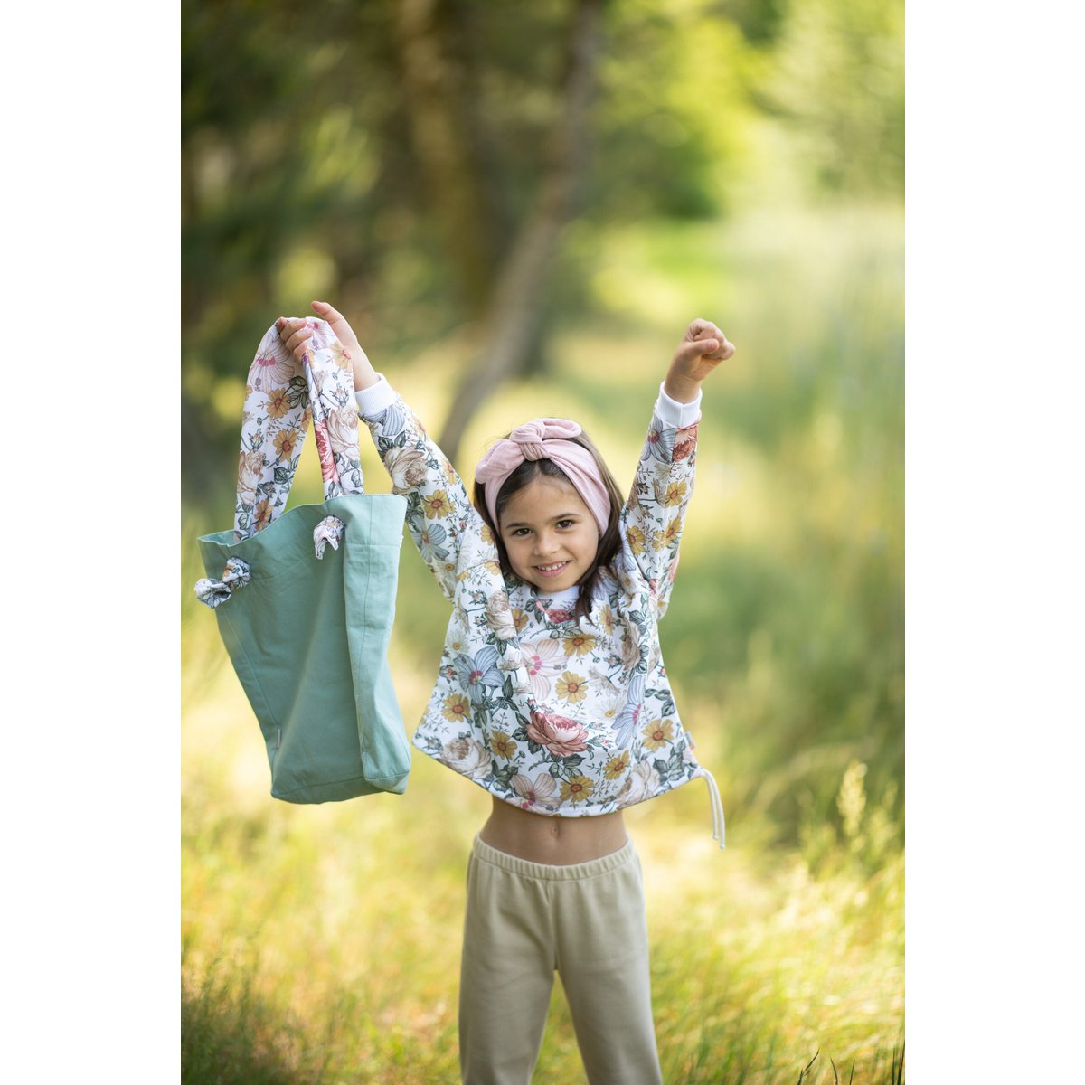 LEILA BEIGE legging voor meisjes