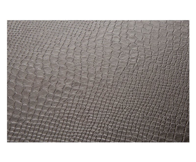Comprimé en cuir synthétique Croco Taupe en cuir synthétique