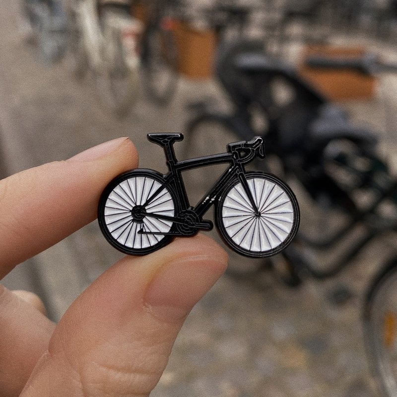 Pin di smalto "bicicletta"