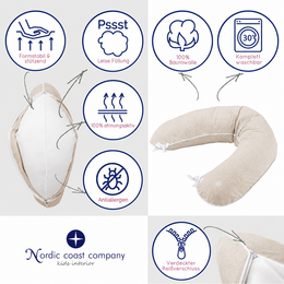 nursing pillow camel Teddy
