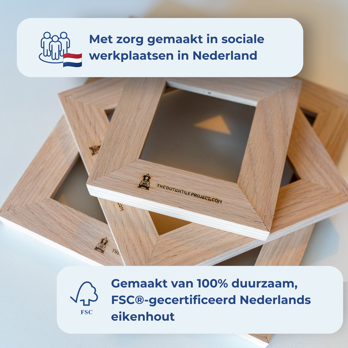 Premium Oak Wooden Frame