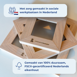 Premium Oak Wooden Frame