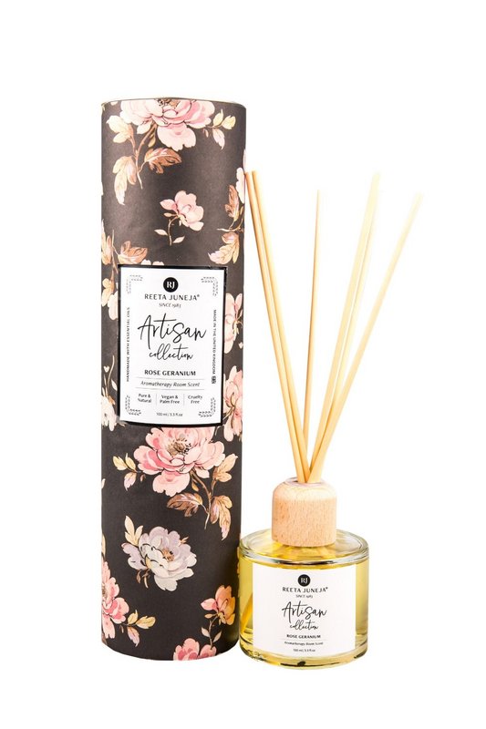 Artisan CollectionRose Geranium Aromatherapy Reed Diffuser(100 ml / 3.4 fl oz)