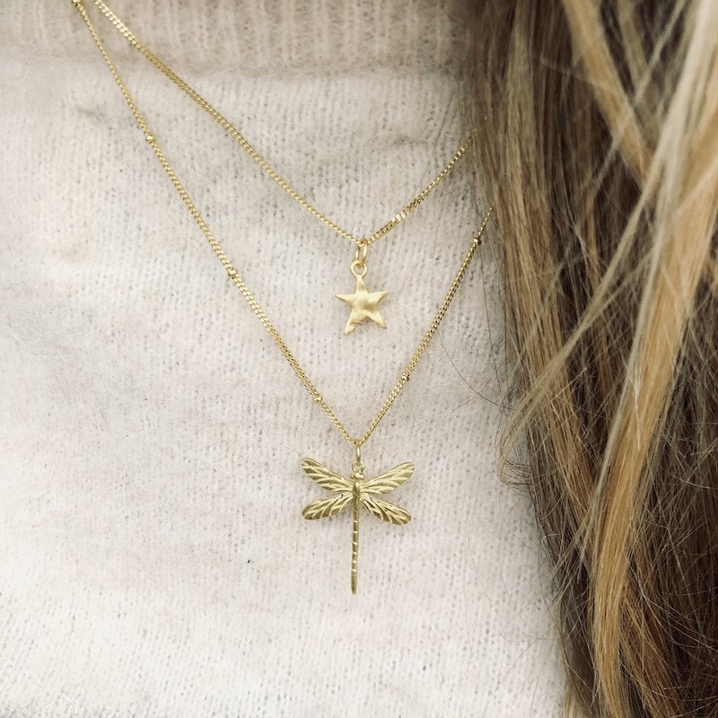 Hi Dragonfly necklace