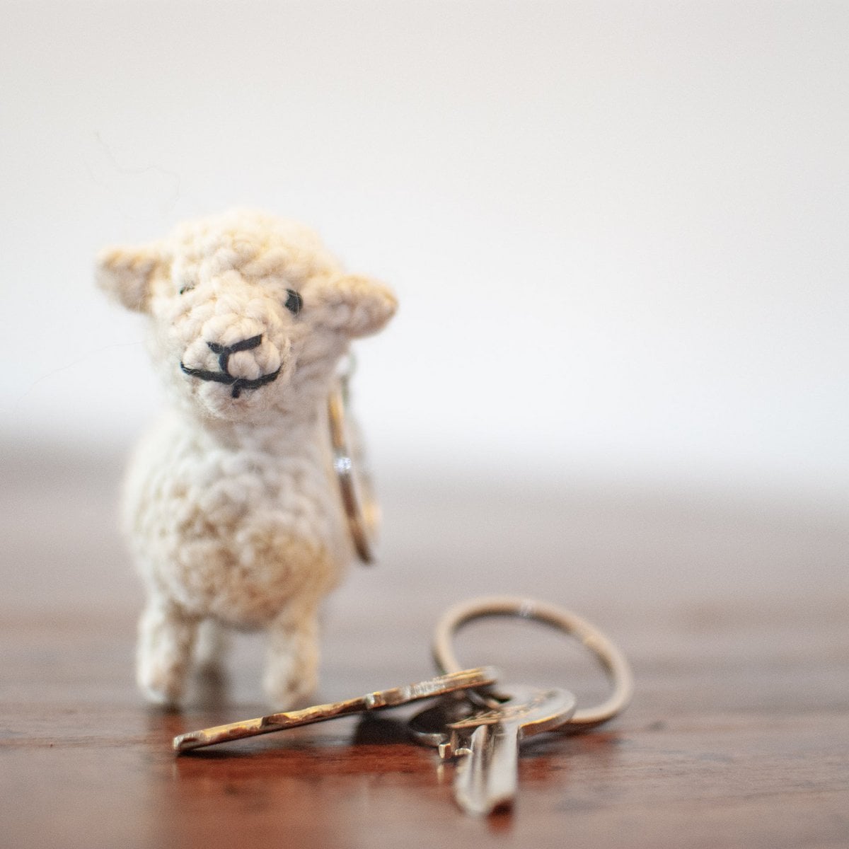 Little sheep key ring