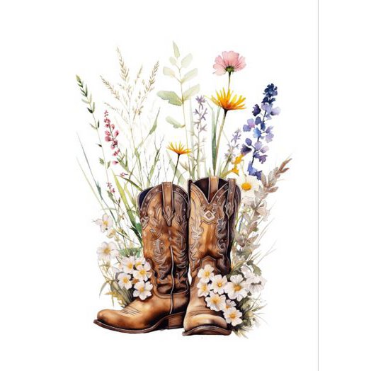Bæredygtigt kort - Blomsterstøvler