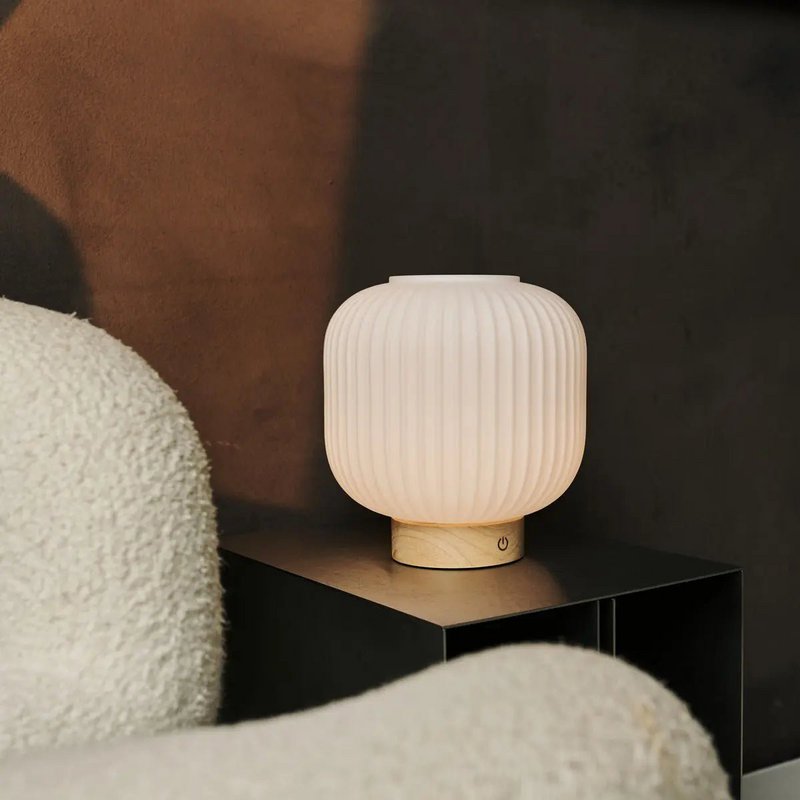 Lyla Lichtbruine Unieke Oplaadbare Lamp