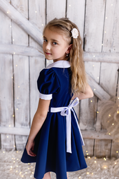Eliza classic navy dress for girls
