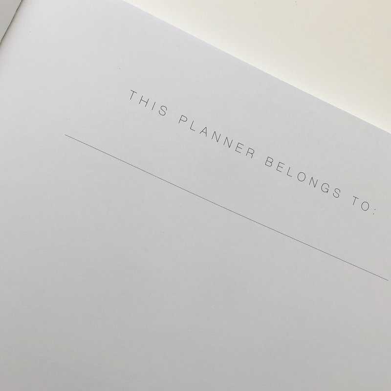 Planbook A4