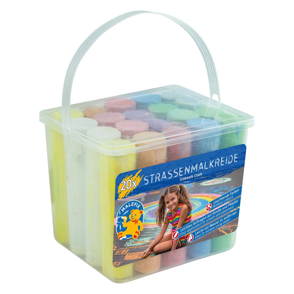 MALEFIX street chalk pack of 20