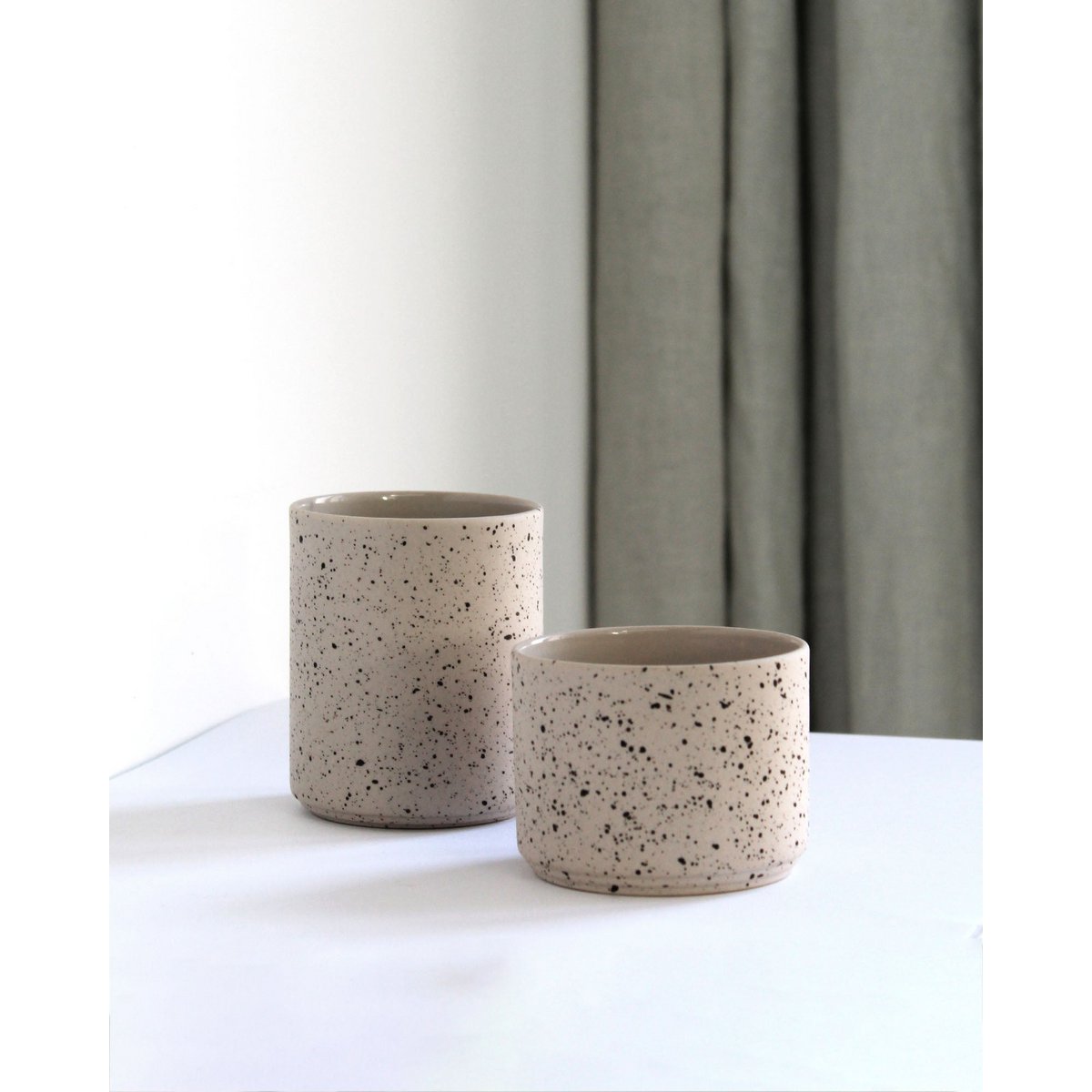 Kaffeebecher Forme | Sand / gesprenkelt