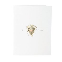 I Heart You Greeting Card