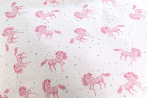 Biancheria da letto unicorno 140 x 200 cm