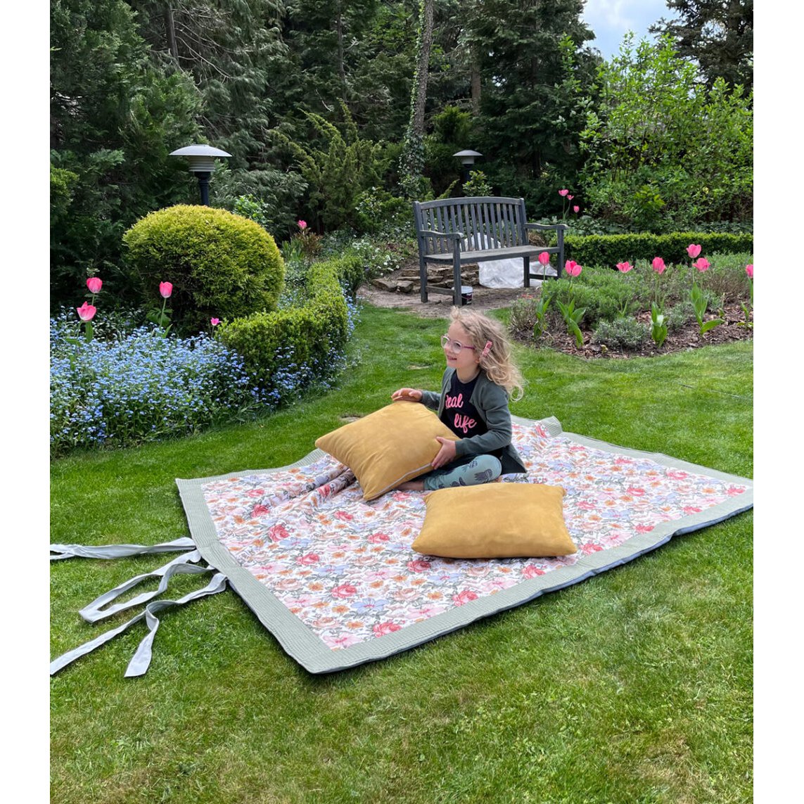 Meadow - XXL picknickkleed - picknickmat 180×160 cm