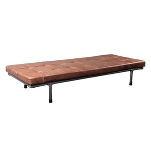 Milan Daybed Rose Brown - IJzeren poten