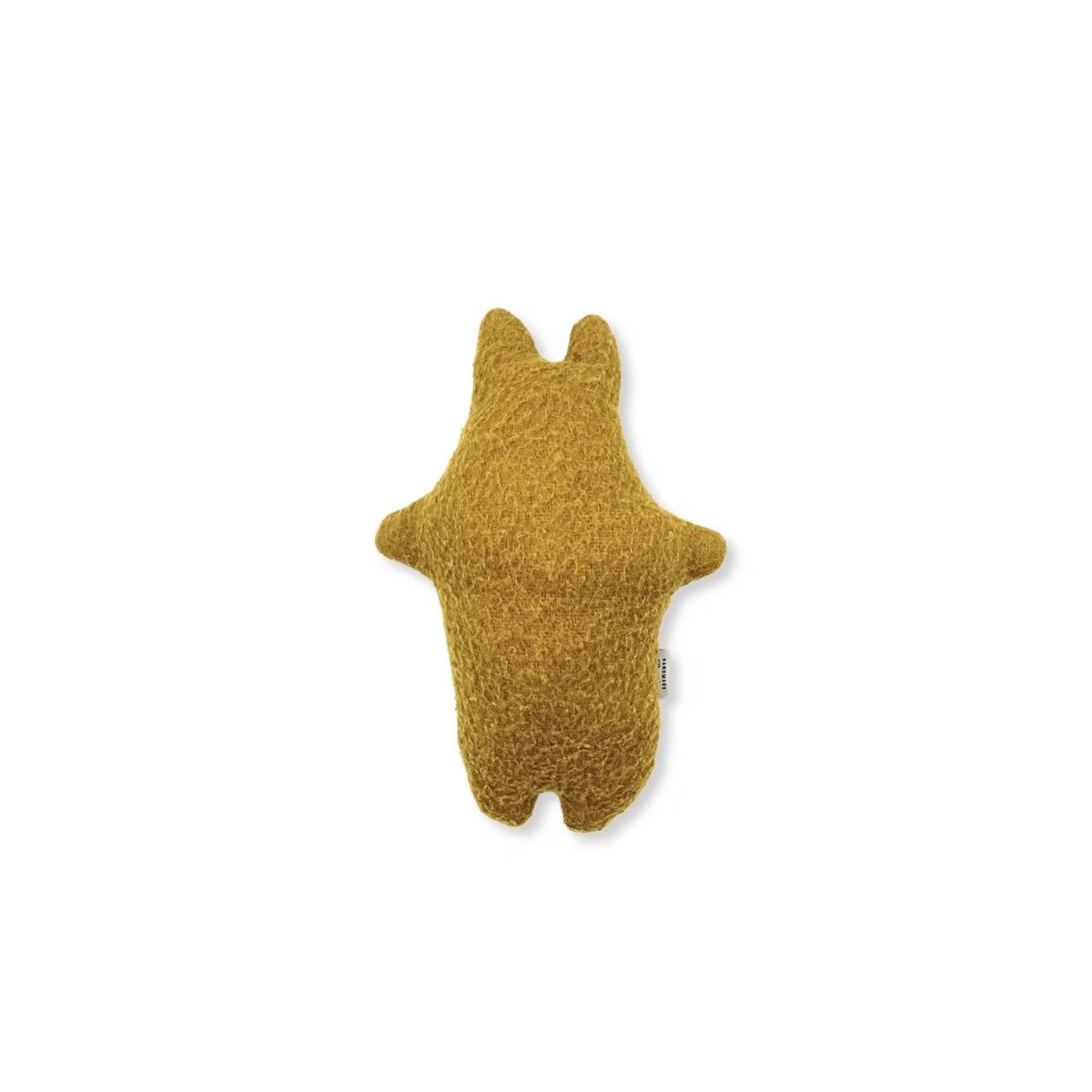Peluche Bébé Hippo - Couverture en laine vintage - Vert mousse