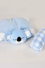 Ensemble oreiller peluche Koala + couverture