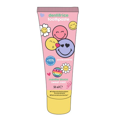 SMILEY Toothpaste sweet mint flavor - 50 ml