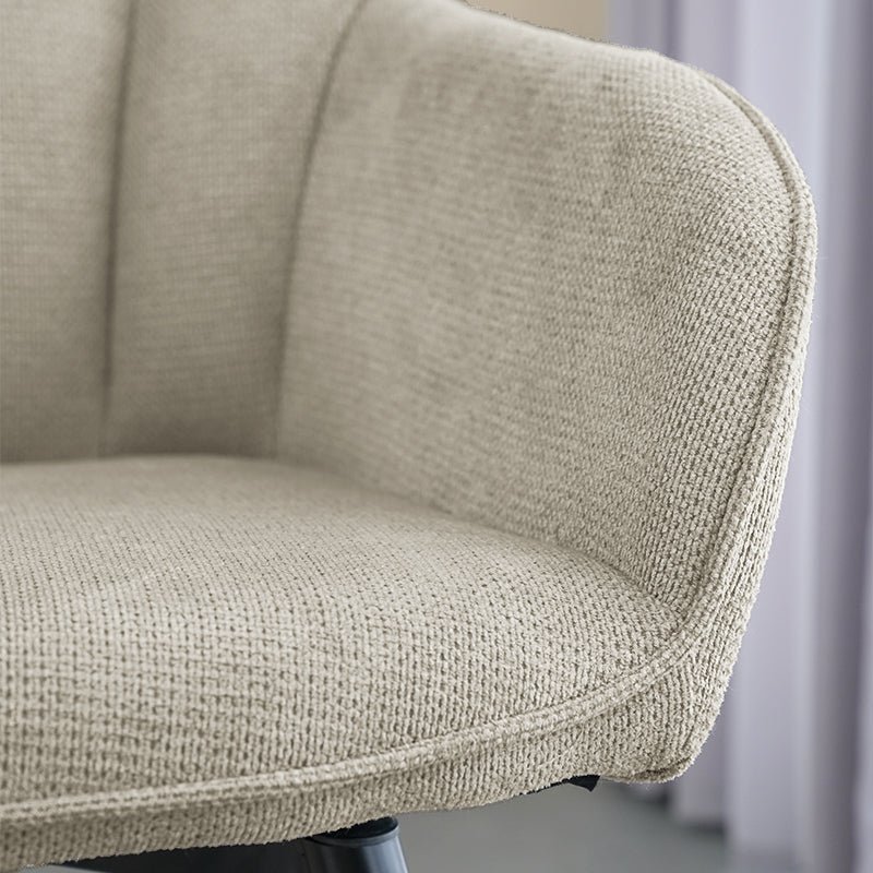 Sienna fauteuil [set van 2] [linnenstof] [360 graden draaibare voet]