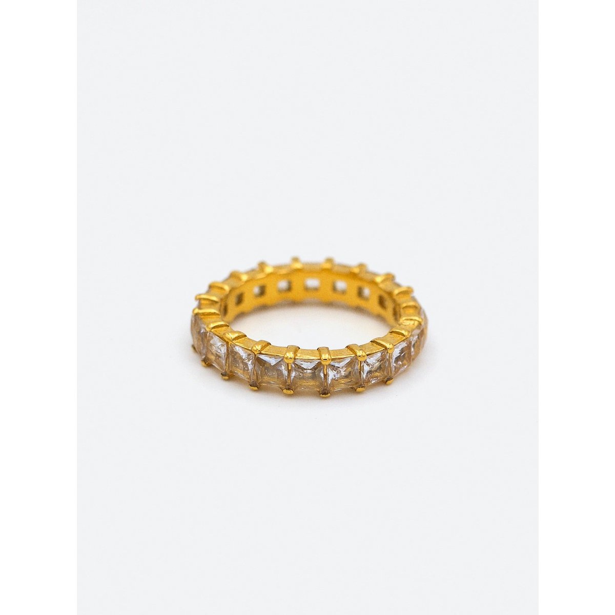 Square Eternity Crystal Band