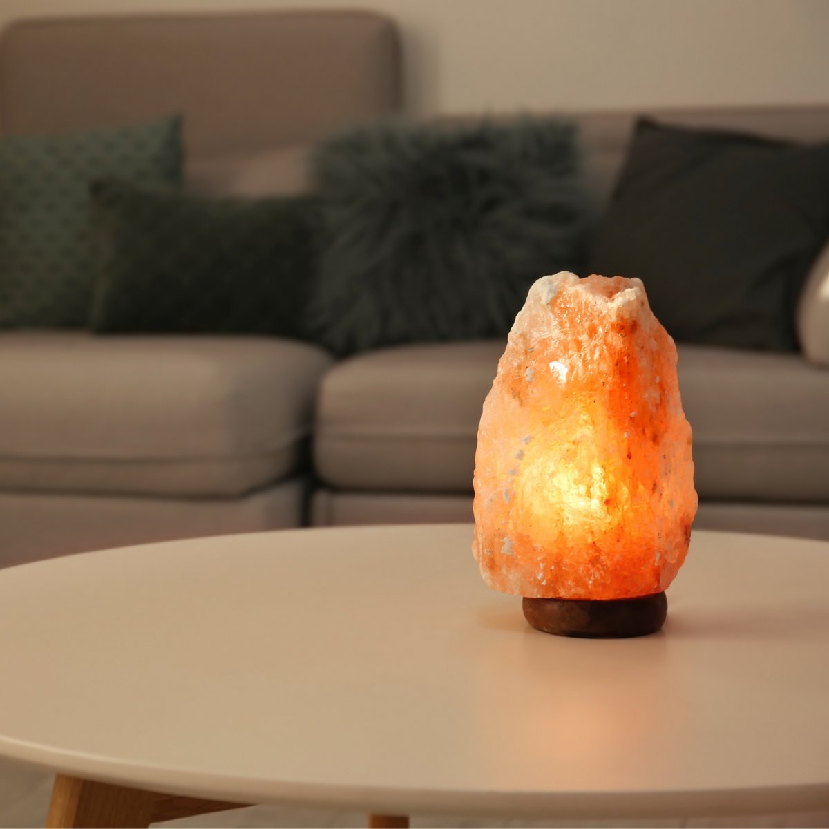 Himalayan Salt Crystal Lamp - 2 to 3 kg - Natural Material - Gift Idea and Decoration