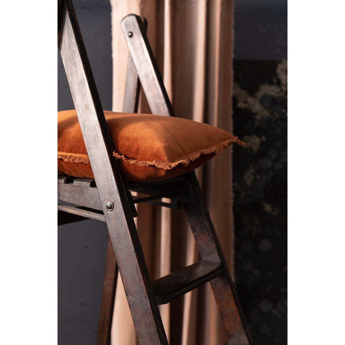 Effen kussen Fara Caramel 40 x 65