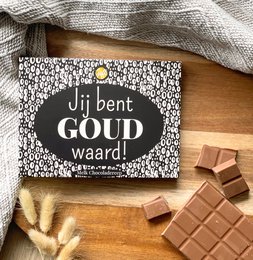 Chocolate bar - worth its weight in gold