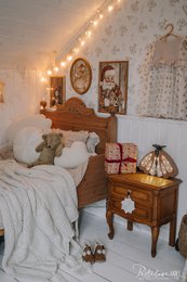 Fluffy Boucle Cloud Pillow "White teddy"