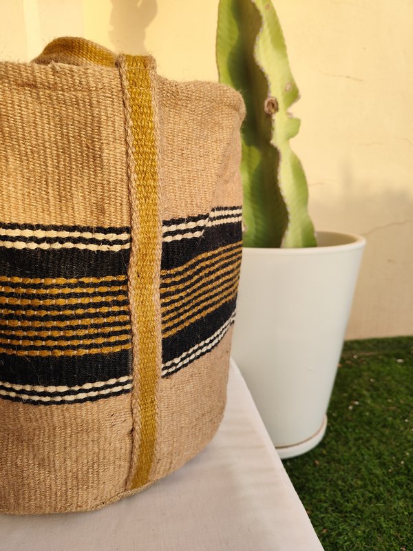 CESTO XXL IN JUTA 60X43CM