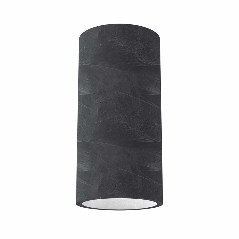Loftslampe "Donoma" betonlys Sort