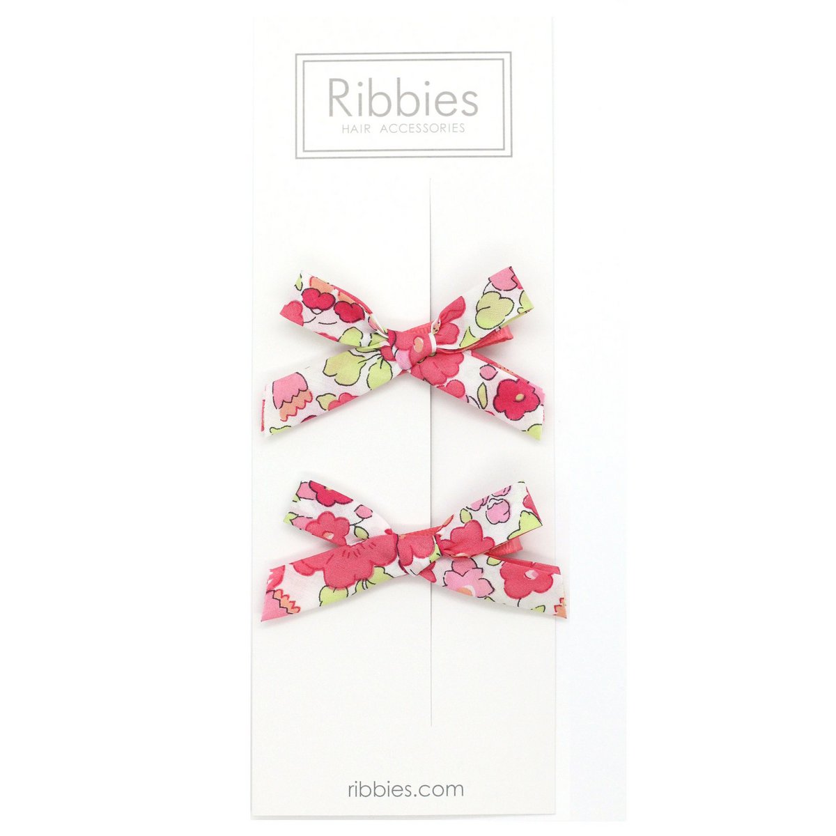 Liberty of London Schoolgirl Bows - Betsy Red