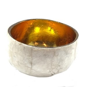 Kokosschale Gold