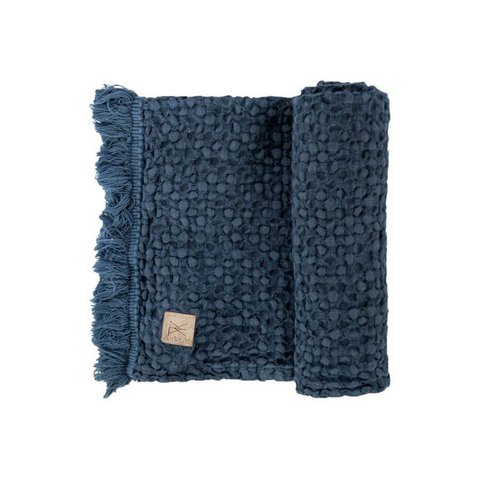 BEDA linen waffle towel, 44 x 80 cm