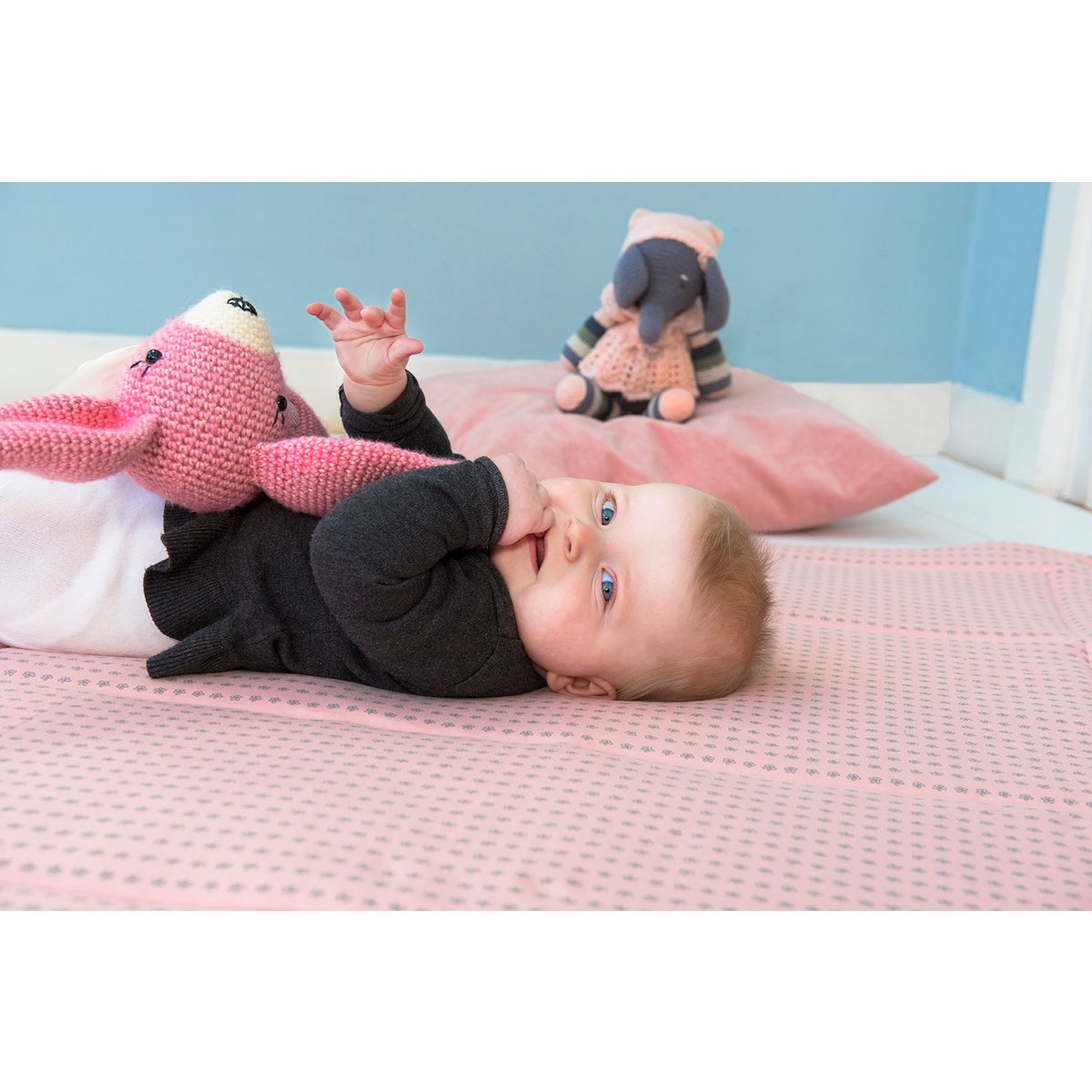 Legemåtte Playmat2GO Pink Blossom