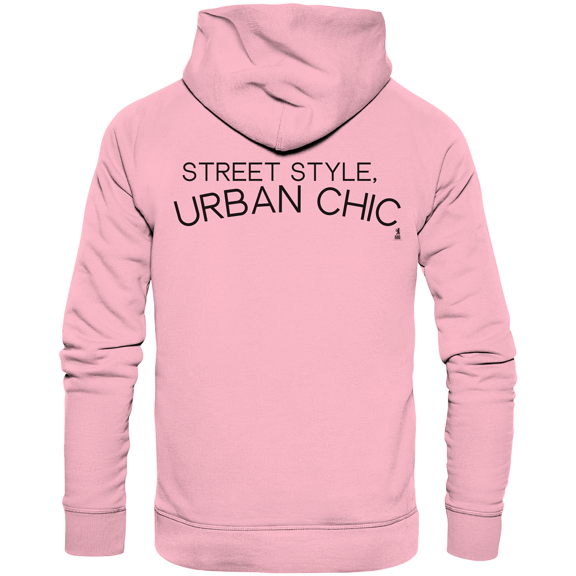 Urban chic: felpa con cappuccio organica