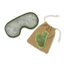 Natural Stone Gua Sha and Roller - Implantation Pack