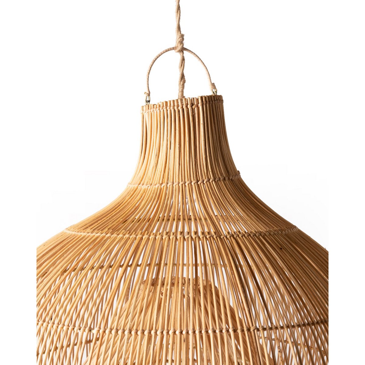Rosella Natural Race Ratán Race Collach Lamp.