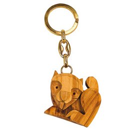 Wooden trailer from wooden cat
