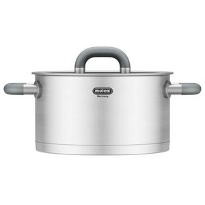 Lugano roestvrijstalen pot 24 cm