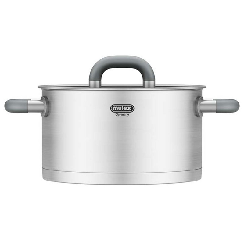 Lugano rustfrit stål pot 24 cm