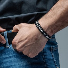 Læderarmbånd "Joy"